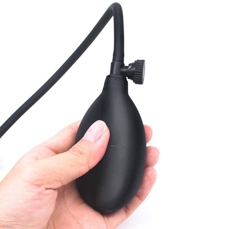 Male Enhancement Pump Inflatable Penis Trainer And Sleeve Mens Sexual Health Toy Erotic Enlargement Device - 7