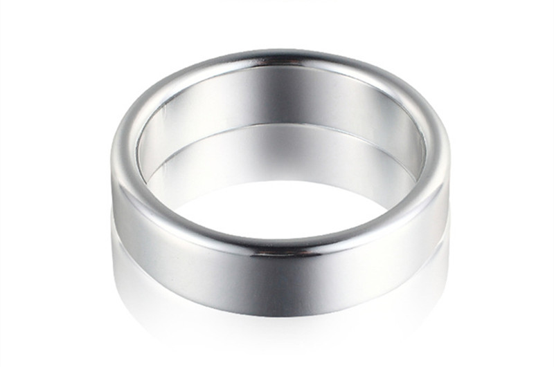Male Chastity Device Stainless Steel Cock Ring Penis Cage Ball Stretcher Bdsm Fetish Toy For Men - 7