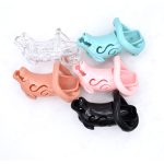 Plastic Male Chastity Devices Animal Wolf Dog Head Cock Cage Penis Ring Sex Toys For Men With 4 Size Lock Toy - 4