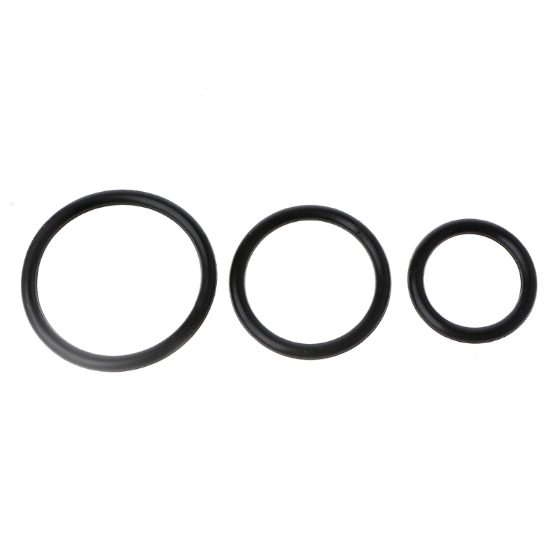 3piece Silicone Cock Ring Set For Men Durable Penis Rings To Enhance Stamina And Prevent Premature Ejaculation - 2