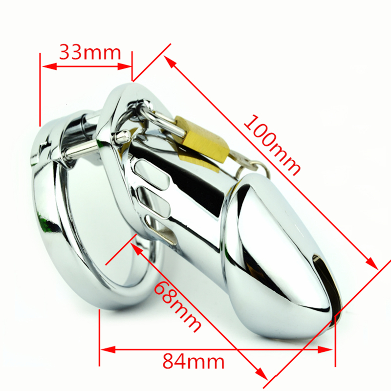 Resin Male Chastity Device Penis Lock Cage With 4 Rings Durable Sex Toy For Men Cb6000 Model - 17