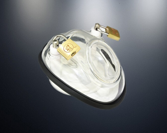 Resin Male Chastity Device Penis Lock Cage With 4 Rings Durable Sex Toy For Men Cb6000 Model - 7