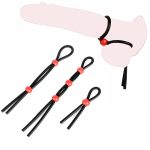 Dingye Hot Adjustable Silicone Time Delay Erection Cock Rings For Men Adult Sexy Penis Sex Products Toys - 4