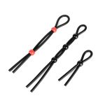 Dingye Hot Adjustable Silicone Time Delay Erection Cock Rings For Men Adult Sexy Penis Sex Products Toys - 3