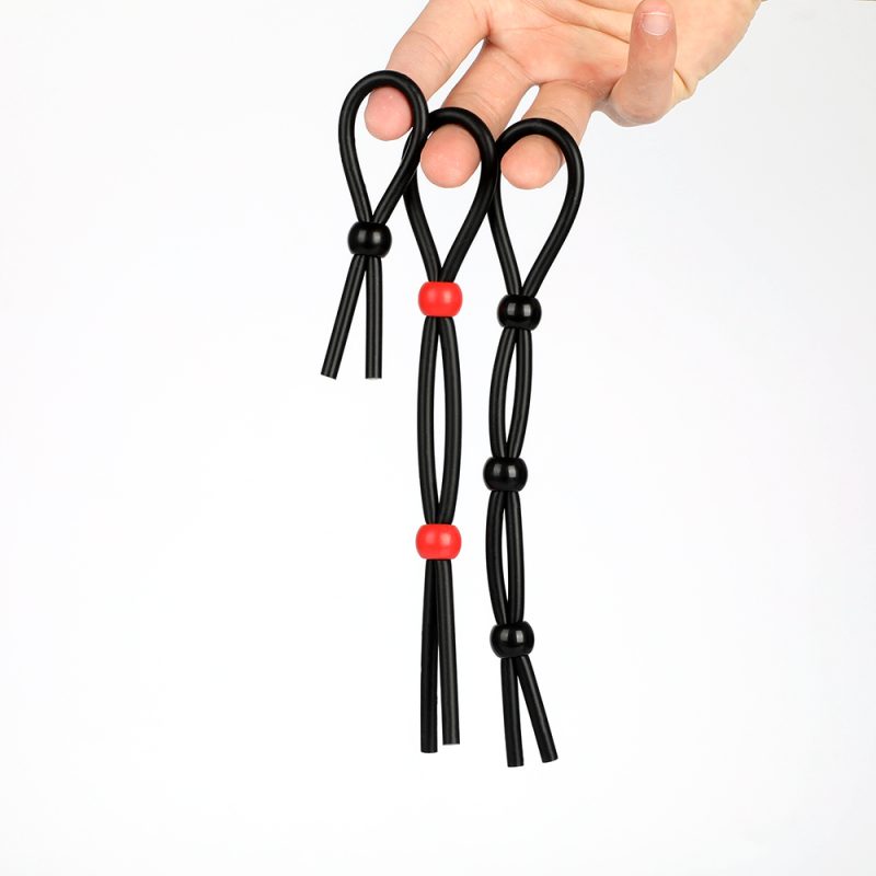 Dingye Hot Adjustable Silicone Time Delay Erection Cock Rings For Men Adult Sexy Penis Sex Products Toys