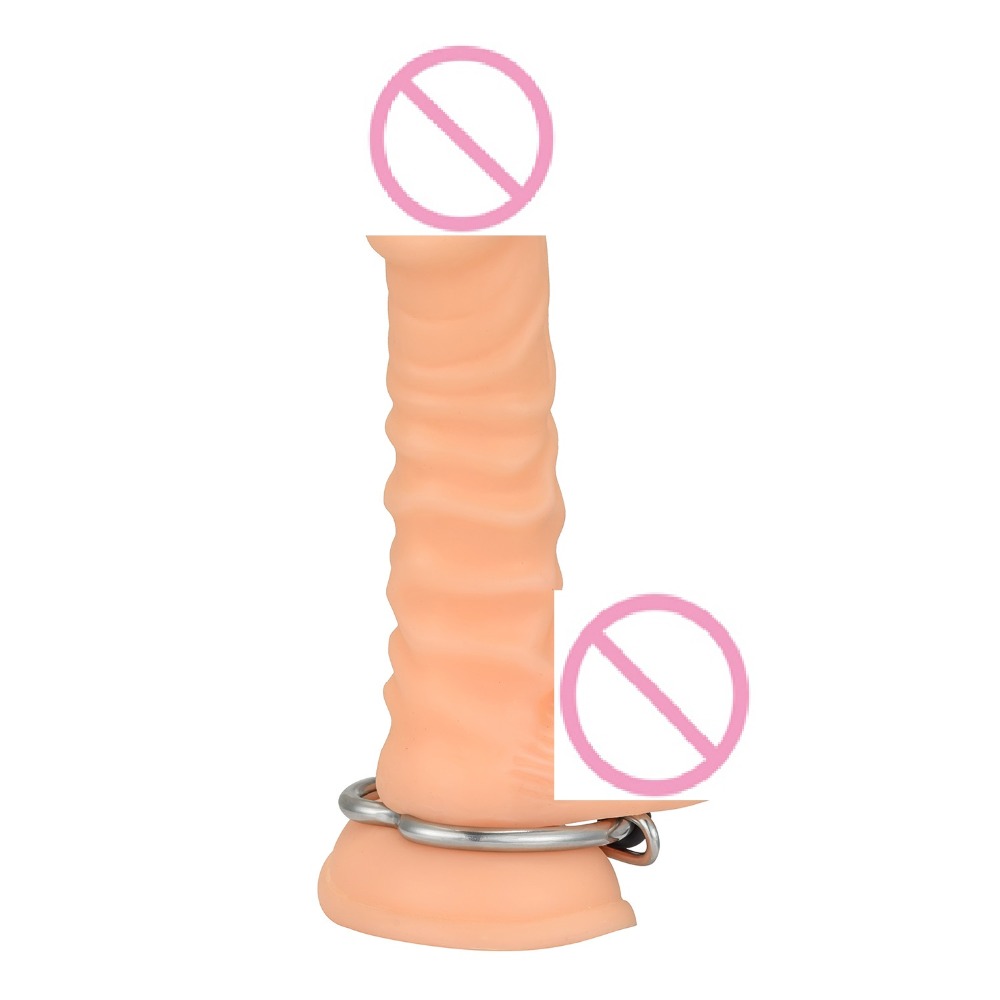 Stainless Steel Male Chastity Device Penis Cage Cock Ring Glans Enhancer Sex Time Extender For Men - 6