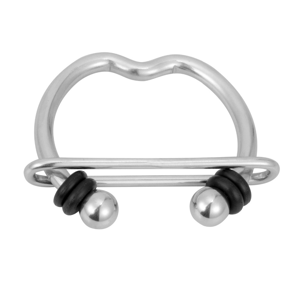 Stainless Steel Male Chastity Device Penis Cage Cock Ring Glans Enhancer Sex Time Extender For Men - 2