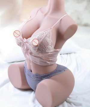 Huge Size Silicone Sex Doll Male Masturbation Toy Realistic Vagina And Anal Torso 24 Kg