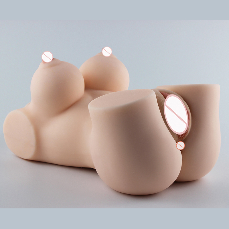 15kg Silicone Half Body Sex Doll For Men Realistic Big Ass Breasts Lifelike Vagina Japanese Masturbation Toy - 6