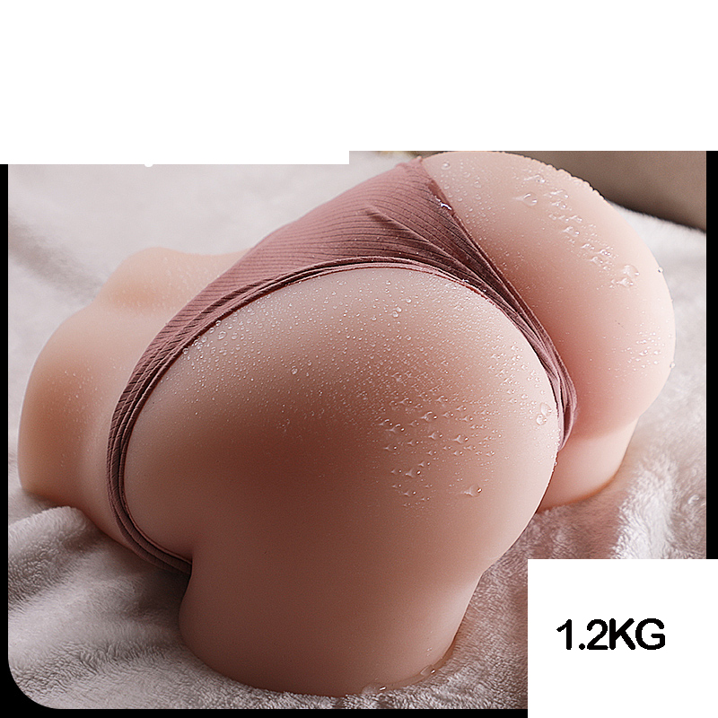 4d Realistic Lifelike Male Masturbator Cup Dual Hole Silicone Sex Toy Vagina Anal Model For Men - 5