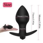 Vibrator Anal Plug Prostate Massager Adult Gay Products Silicone Mini Bullet Butt Sex Toys For Men Women - 3
