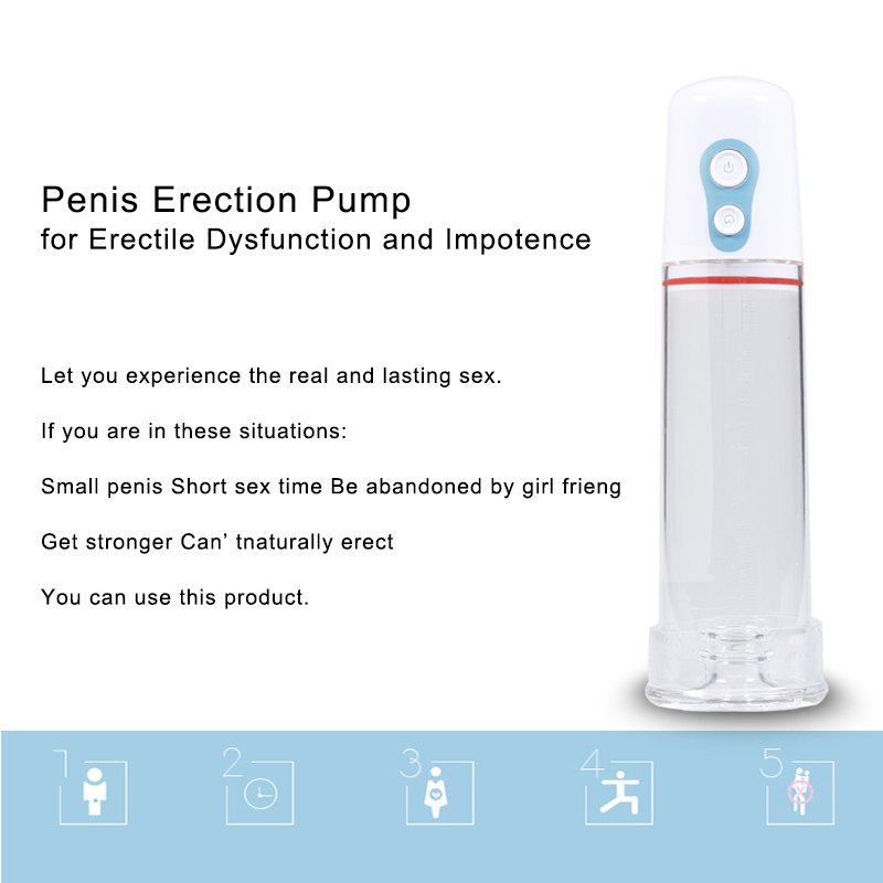 Mens Electric Penis Pump Male Enhancement Vacuum With Vibrator Masturbation Aid Ejaculation Delay Enlargement Training Device - 4