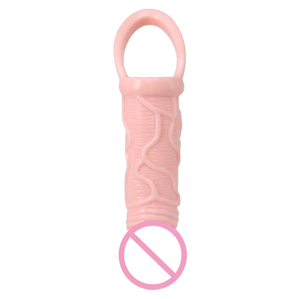 Male Enhancement Extender Thick Durable Penis Sleeve For Increased Girth Adult Intimacy Toy For Men - 2
