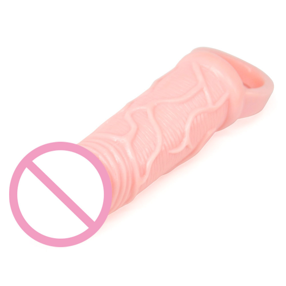 Male Enhancement Extender Thick Durable Penis Sleeve For Increased Girth Adult Intimacy Toy For Men - 4