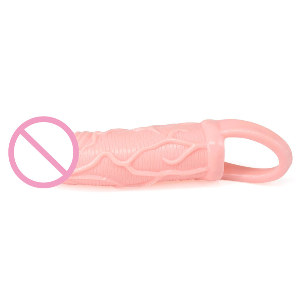 Male Enhancement Extender Thick Durable Penis Sleeve For Increased Girth Adult Intimacy Toy For Men - 6