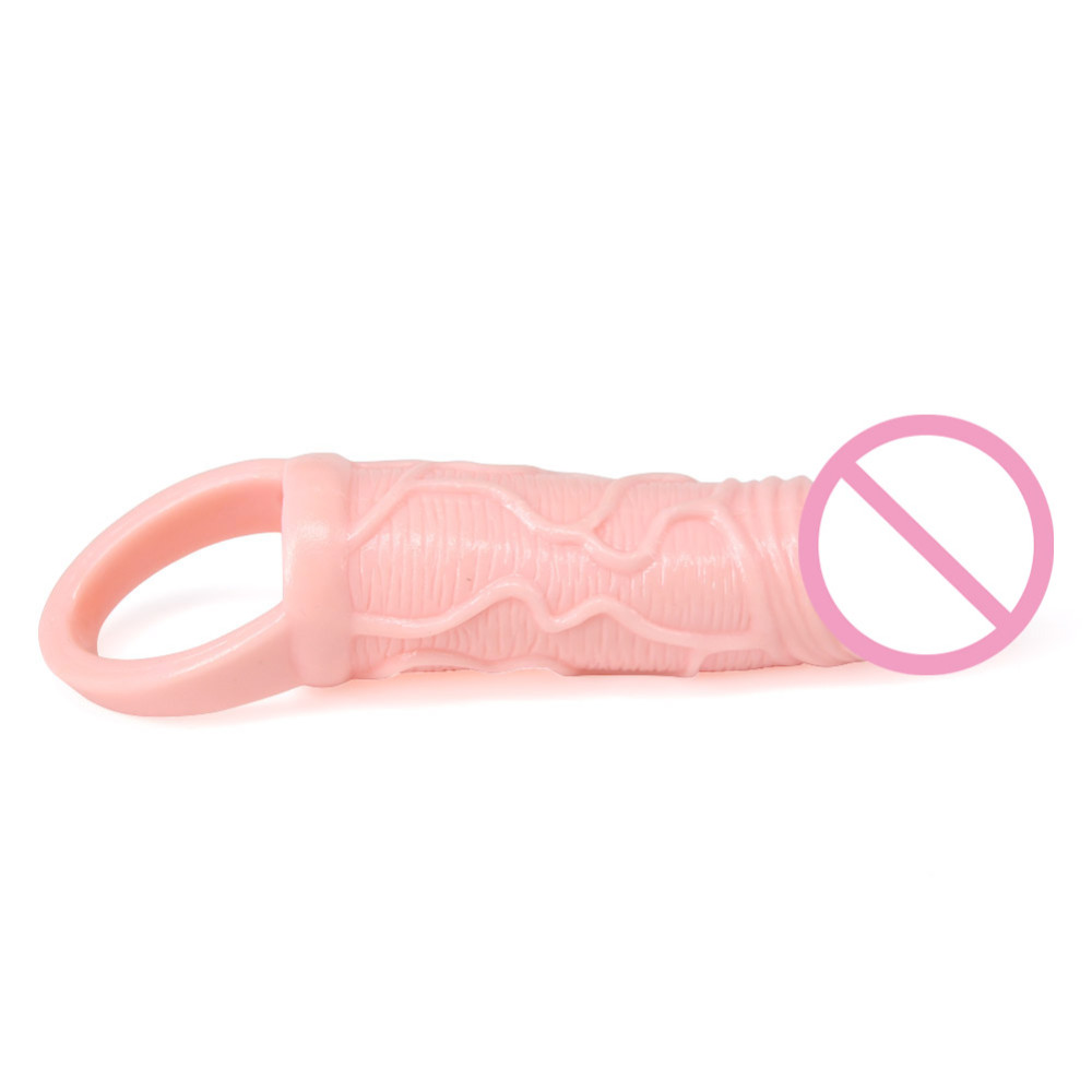 Male Enhancement Extender Thick Durable Penis Sleeve For Increased Girth Adult Intimacy Toy For Men - 7