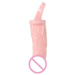 Male Penis Extension Extender Thick Cock Sheath Sleeve Girth Enhancer Adult Sex Toys For Men - 3