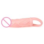 Male Penis Extension Extender Thick Cock Sheath Sleeve Girth Enhancer Adult Sex Toys For Men - 5