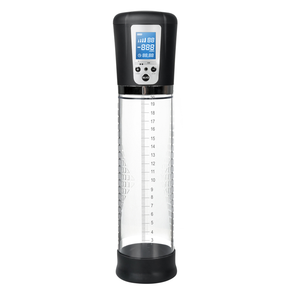 Automatic Usb Charging Penis Pump With Lcd Display Vacuum Enlargement Extender Adult Male Sex Toy - 2