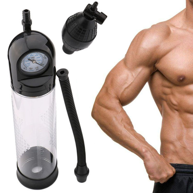 65cm Manual Penis Enlargement Pump For Men Erection Aid Vacuum Device With Bomba - 1