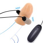 7 Frequency Vibrating Penis Enlargement Exerciser Male Glans Stimulator Sleeve Cock Enalrger Sex Toys Masturbator For Man