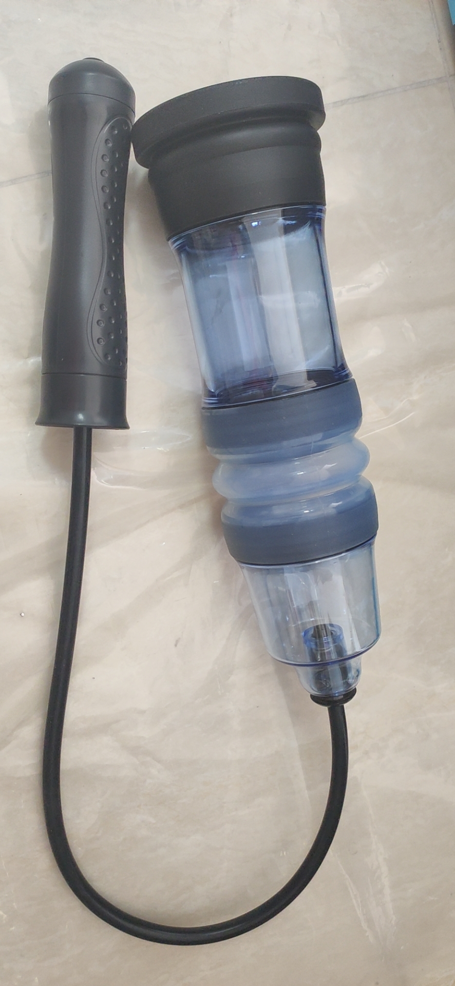 Electric Penis Enlargement Pump Water Vacuum Bath Extender Spa Hand Control Body Enhancing Design - 9