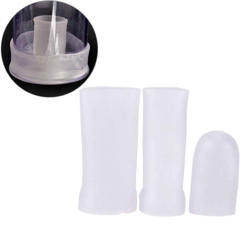 1pcs Silicone Sleeve Replacement For Pro Penis Extender Stretcher Enhancer Enlarger Size Master 3 Styles
