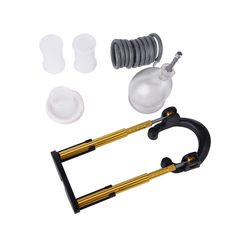 Male Metal Bracket Penis Enlargement System Expander Stretcher Enhancement Professional Exercise Cup Equipment