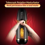 Auto Telescopic Rotation Suck Masturbator Vagina For Male Piston Automatic Masturbate Machine Sex Tools Men - 2