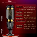 Auto Telescopic Rotation Suck Masturbator Vagina For Male Piston Automatic Masturbate Machine Sex Tools Men - 6