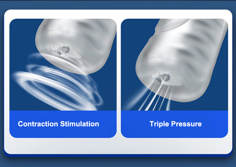 Automatic Male Masturbator Cup Silicone Vagina Pocket Pussy Vibrating Suction Masturbation Toy For Men - 2