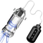 Automatic Male Masturbator Cup Pocket Pussy Vibration & Suction Silicone Vigina For Sex Masturbation Toys Men