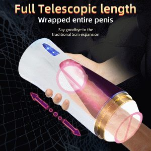 Automatic Male Masturbator Masturbation Cup Real Vagina Pocket Sex Tools Toy For Men Masturbate Machine - 2