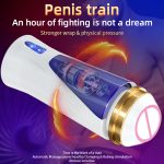 Automatic Male Masturbator Masturbation Cup Real Vagina Pocket Sex Tools Toy For Men Masturbate Machine - 4