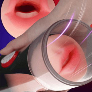 Masturbation Cup Blowjob Tongue Licking Glans Stimulator Voice Interaction Heating Vibrator Male Sex Toys For Men - 2