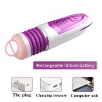 Auto Telescopic Heating Voice Soft Pussy Usb Vagina Male Masturbation Cup Sex Toys Endurance Exercise Products Pocket - 6