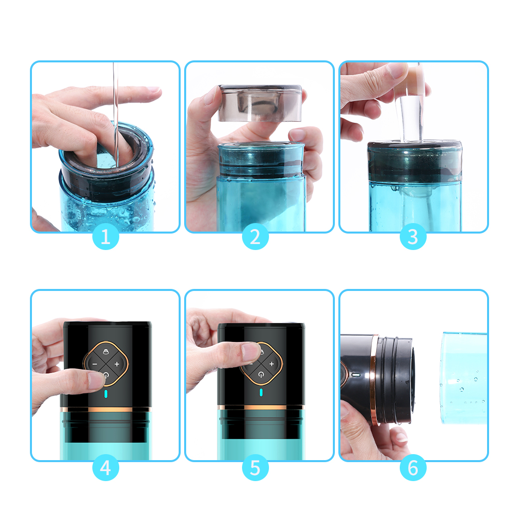 Electric Male Enhancement Vacuum Pump Water Penis Enlargement Device Masturbator Cup With Spa Experience Mens Sexual Wellness Toy - 2