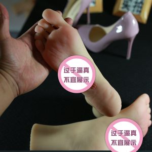 Foot Model Masturbation Cup Rubber Silicone Male Fake Nail Leg Display Tarsel Bone Ankle Medical Plastic Md03