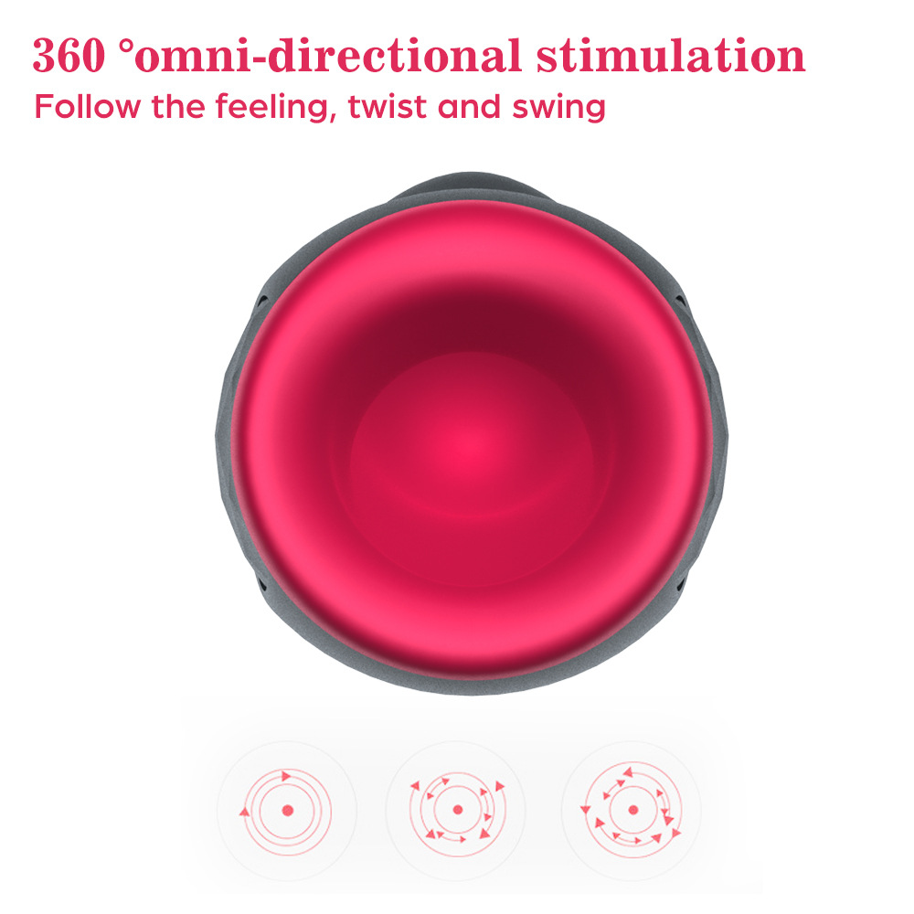Male Masturbator Cup With 10 Vibrations Intelligent Preheating Realistic Oral Sensation Adult Pleasure Toy For Men - 5