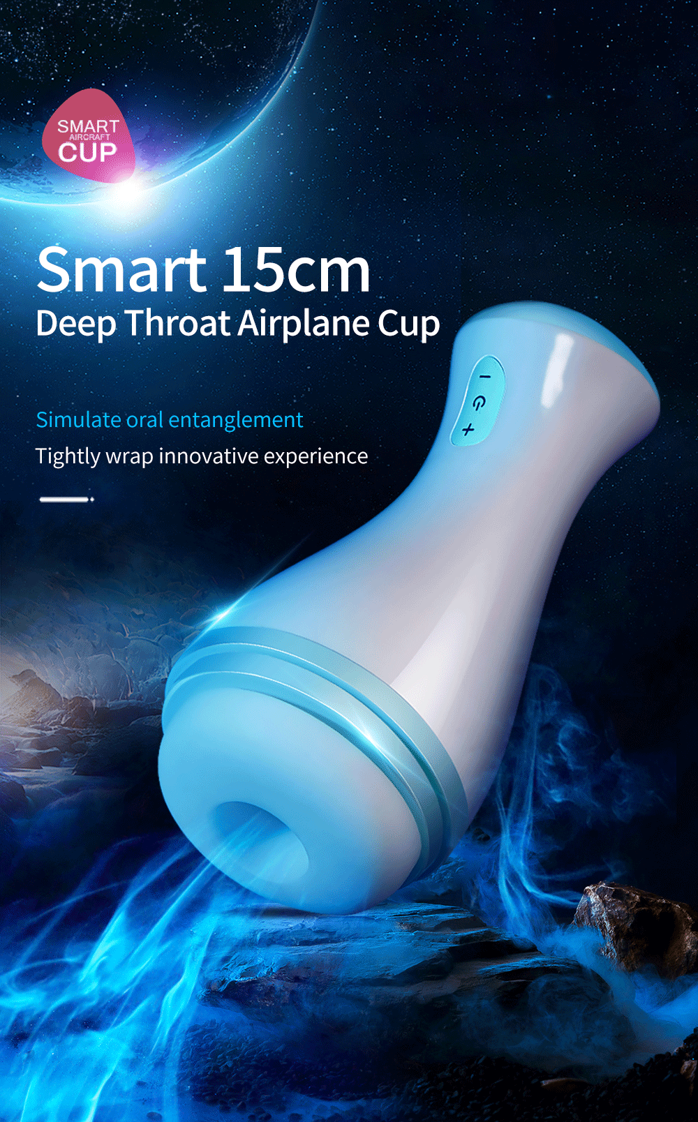 Powerful Automatic Male Masturbator With Deep Throat Suction Realistic Oral Sex Experience Adult Pleasure Toys For Men - 1