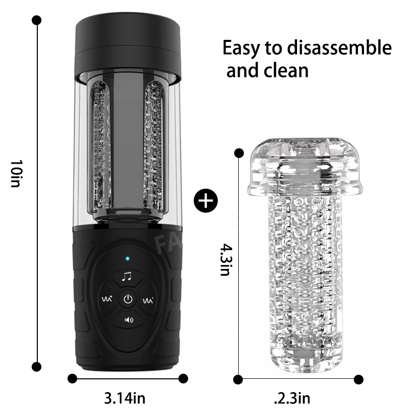 Mens Automatic Telescopic Rotating Airplane Cup Electric Pleasure Device Ultimate Sexual Fun Masturbator - 11