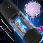 Airplane Cup Men's Automatic Telescopic Rotating Bed The Best Electric Masturbator Sexual Fun - 6