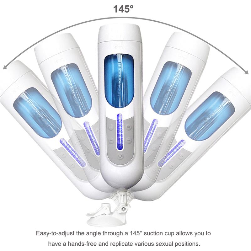 A380 Male Masturbator Automatic Handsfree Vibrating Soft Tpe Realistic Vagina Masturbation Cup Portable Adult Sex Toy - 6