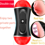 Male Masturbator Sex Toys Artificial Vagina Oral Blowjob Electric Adult Cup Sextoy Men Masturbation - 2