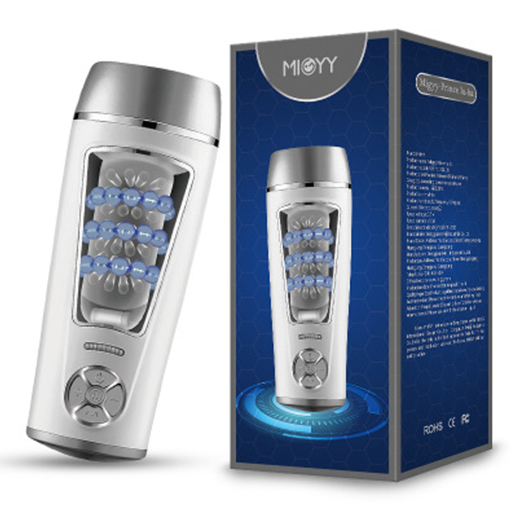 Male Masturbation Vibrator Toy Aircraft Cup Oral Stimulation Tpe Vagina For Gay Men - 4