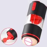 Male Masturbator Licking Tongue Masturbation Cup Sex Toy For Men Shop Realistic Vagina Vibrator Real Pussy Aircraft Oral - 2