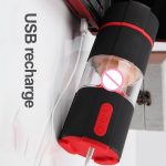Male Masturbator Licking Tongue Masturbation Cup Sex Toy For Men Shop Realistic Vagina Vibrator Real Pussy Aircraft Oral - 4