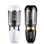 Male Masturbator Automatic Rotation Telescopic 10x10 Modes Silicone Vagina Real Pussy Masturbation Cup Sex Toys For Men