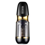 Male Masturbator Automatic Rotation Telescopic 10x10 Modes Silicone Vagina Real Pussy Masturbation Cup Sex Toys For Men - 2