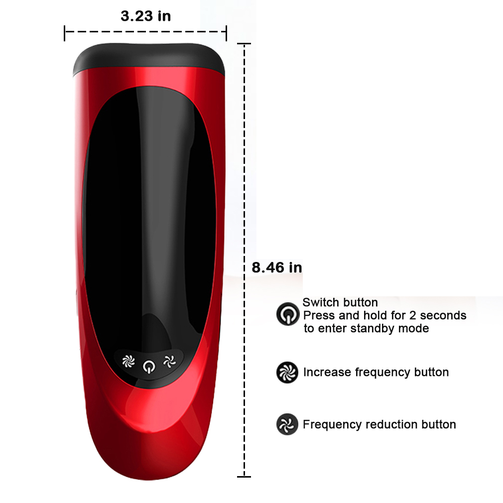 Automatic Male Masturbator Cup With Sensory Voice Interaction Deep Throat Oral Simulation Tongue Licking And Rotation Features - 9